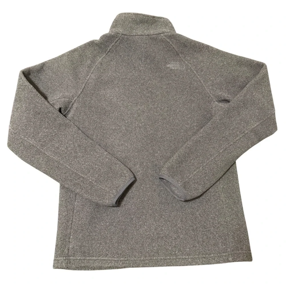 The North Face Fleece‎ Jacket Full Zip Mens Small Grey Casual Outdoor